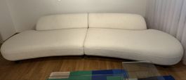 6-Sitzer-Sofa Rosebury, Chambray-Leinen, Design by E. Galli