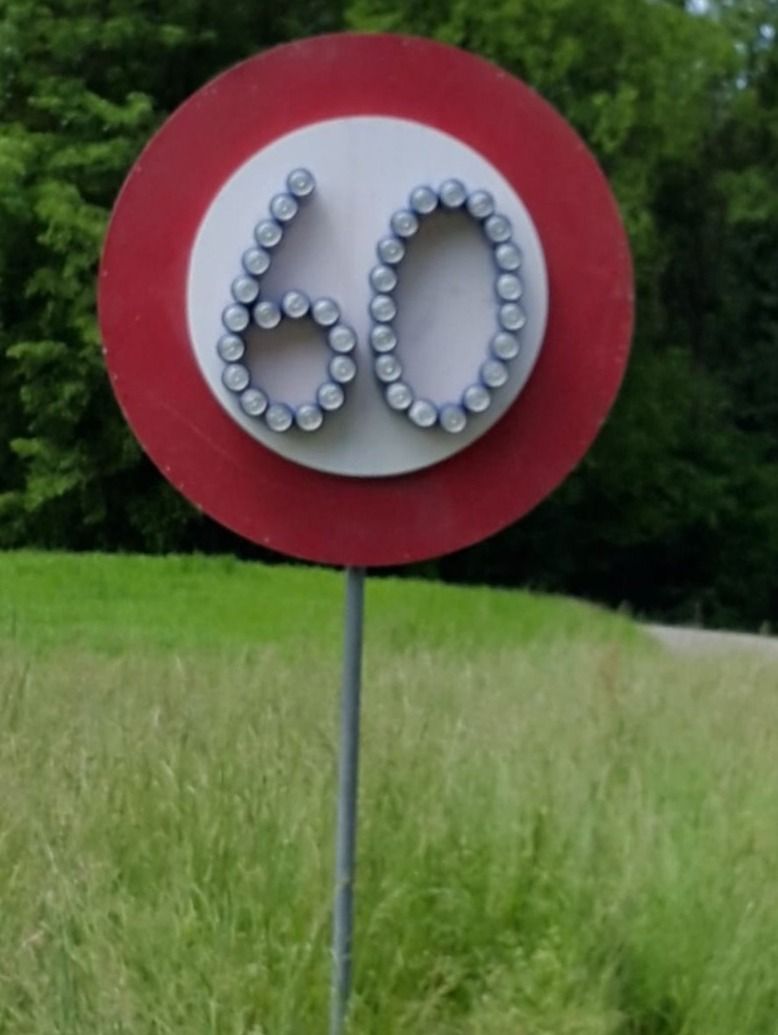 Insegne: Geburtstag Geschenk 60 Jahre – Usato da Buus venduto da Borki07 2