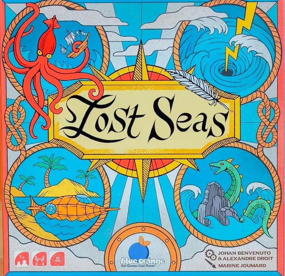 Spiele: Lost Seas (D,F,I,DU,ESP,E) – Neu und originalverpackt aus Winterthur von Oellampe