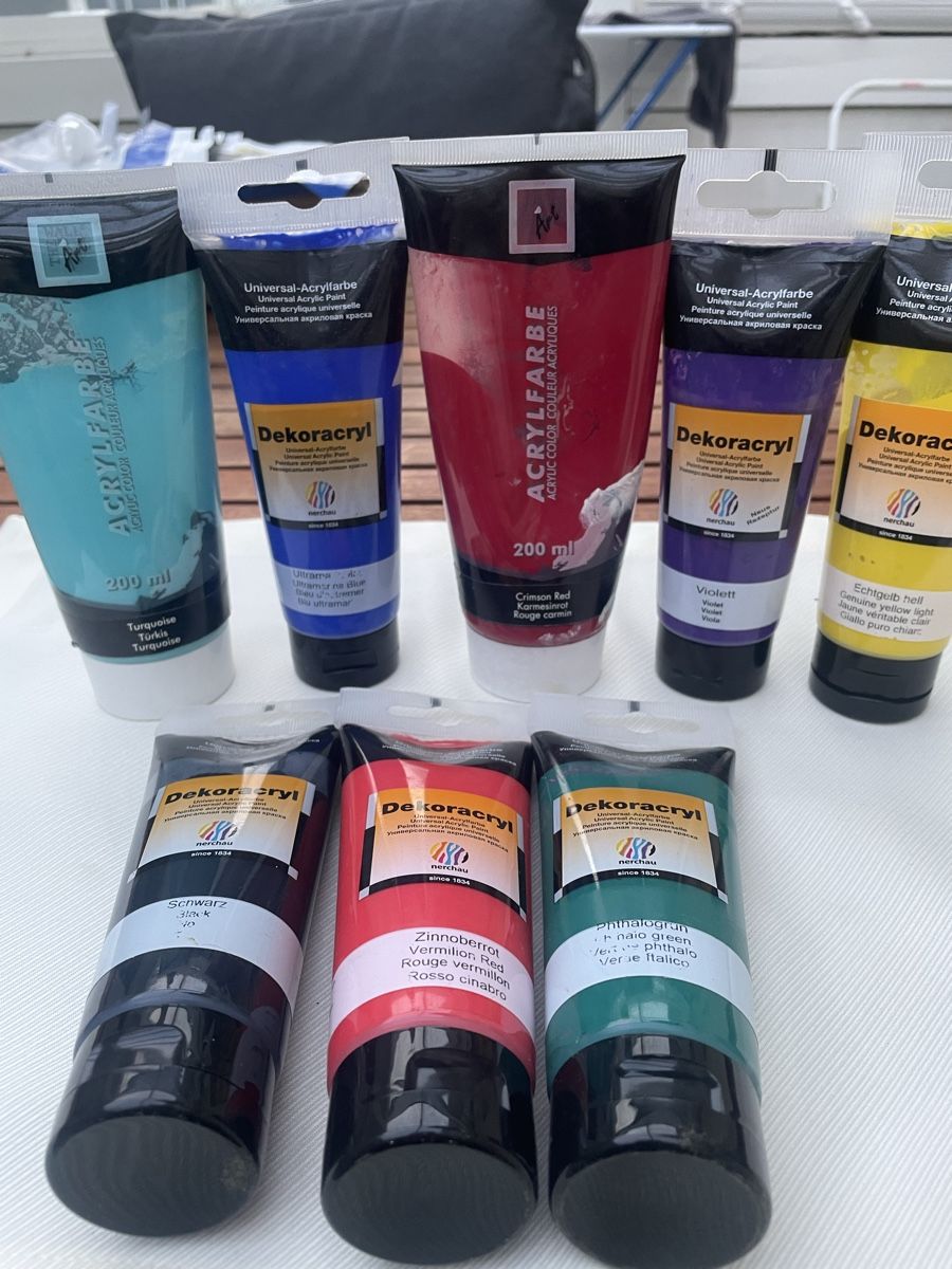Farben: Deco -Acrylfarbe  – Gebraucht aus Widnau von san_qd7m