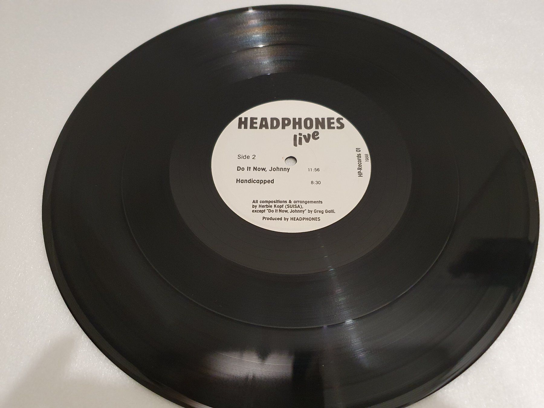 Dischi in vinile: Headphones – Live – Usato da Uster venduto da Vinyl-Leidenschaft 4