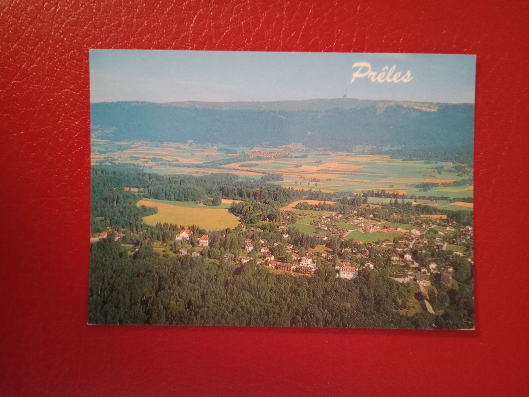 Cartoline postali: AK Preles Bern Panorama Vogelschau – Usato da Küttigen venduto da Melisch1000