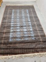 Vintage Bokhara Rug, Hand-knotted Wool, Pakistan Origin