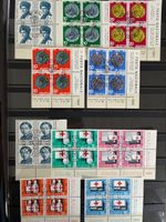 CH, Pro Patria 4er-Blöcke ET gestempelt, 1962-2003, 41 Jahre