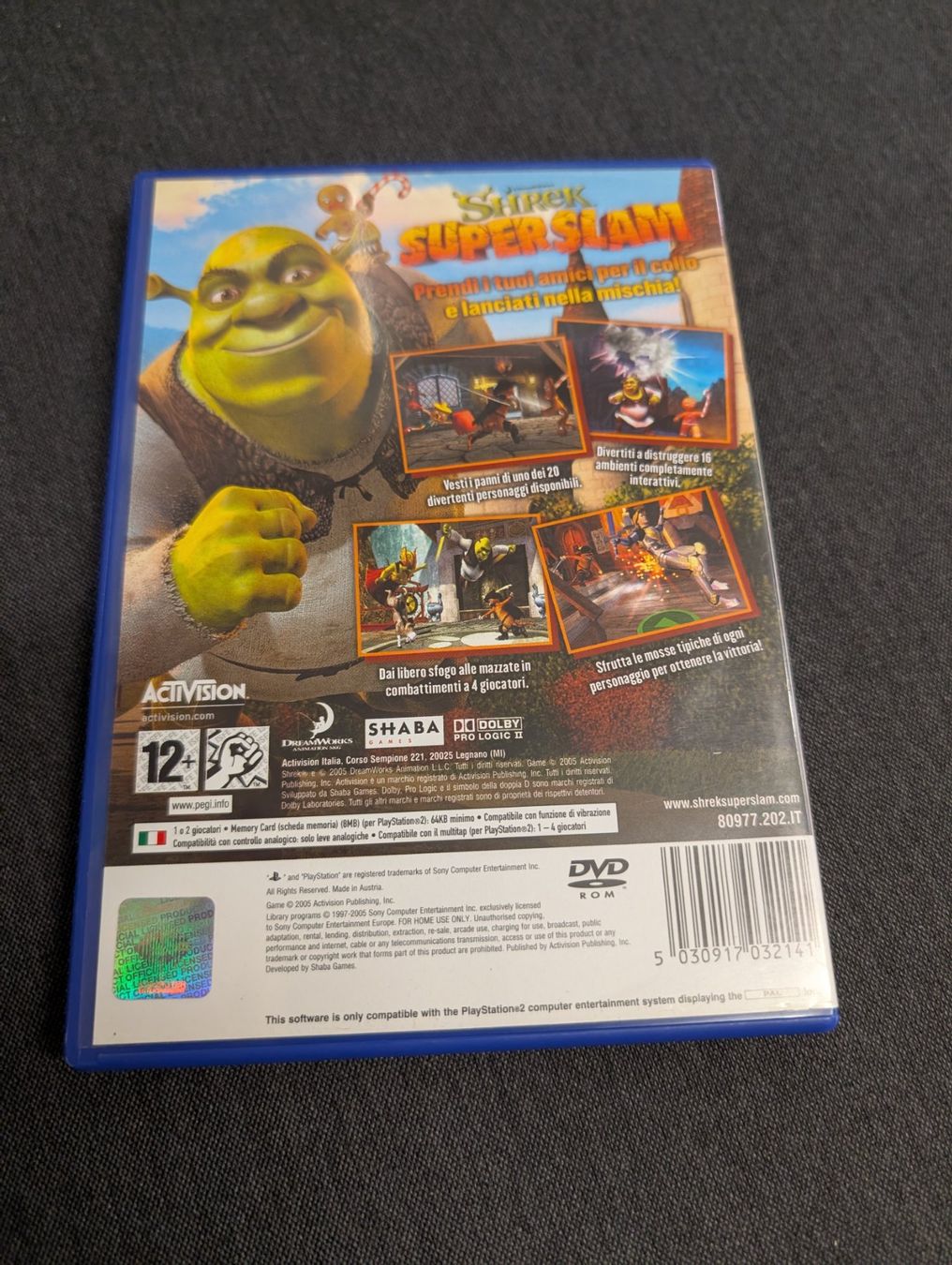 Spiele: Shrek super slam Sony playstation 2 – Gebraucht aus Giubiasco von Ticinerd 1