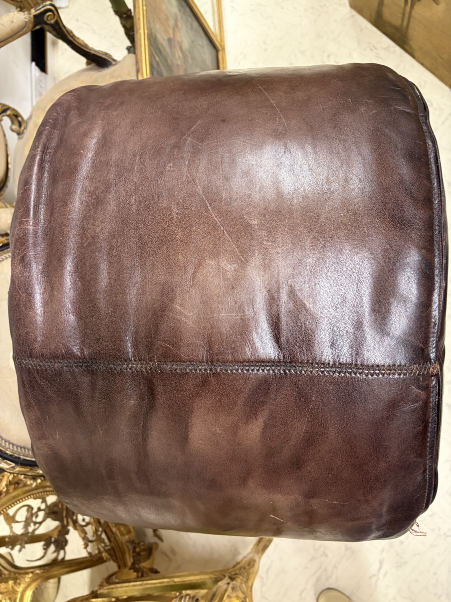 Sgabelli: Leder Sitzhocker vintage – Usato da Günsberg venduto da xansibar 2