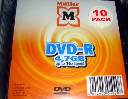 Tutti i DVDs: DVD-R / 10er Pack **NEU** – Nuovo e nell'imballaggio originale da Stehrenberg venduto da AB-C