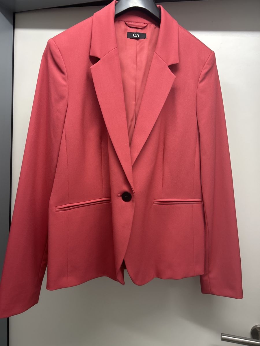C&A Giacche: Blazer von C&A, Grösse 42, koralle – Nuovo (secondo la descrizione) da Erlinsbach SO venduto da hallon480 3