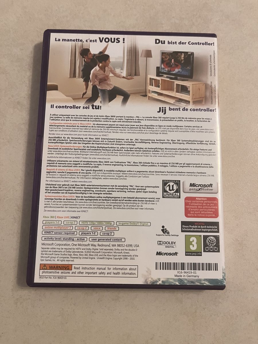 Microsoft Giochi: Kinect Adventures XBOX 360 – Usato da Suhr venduto da SchnapperCH 1