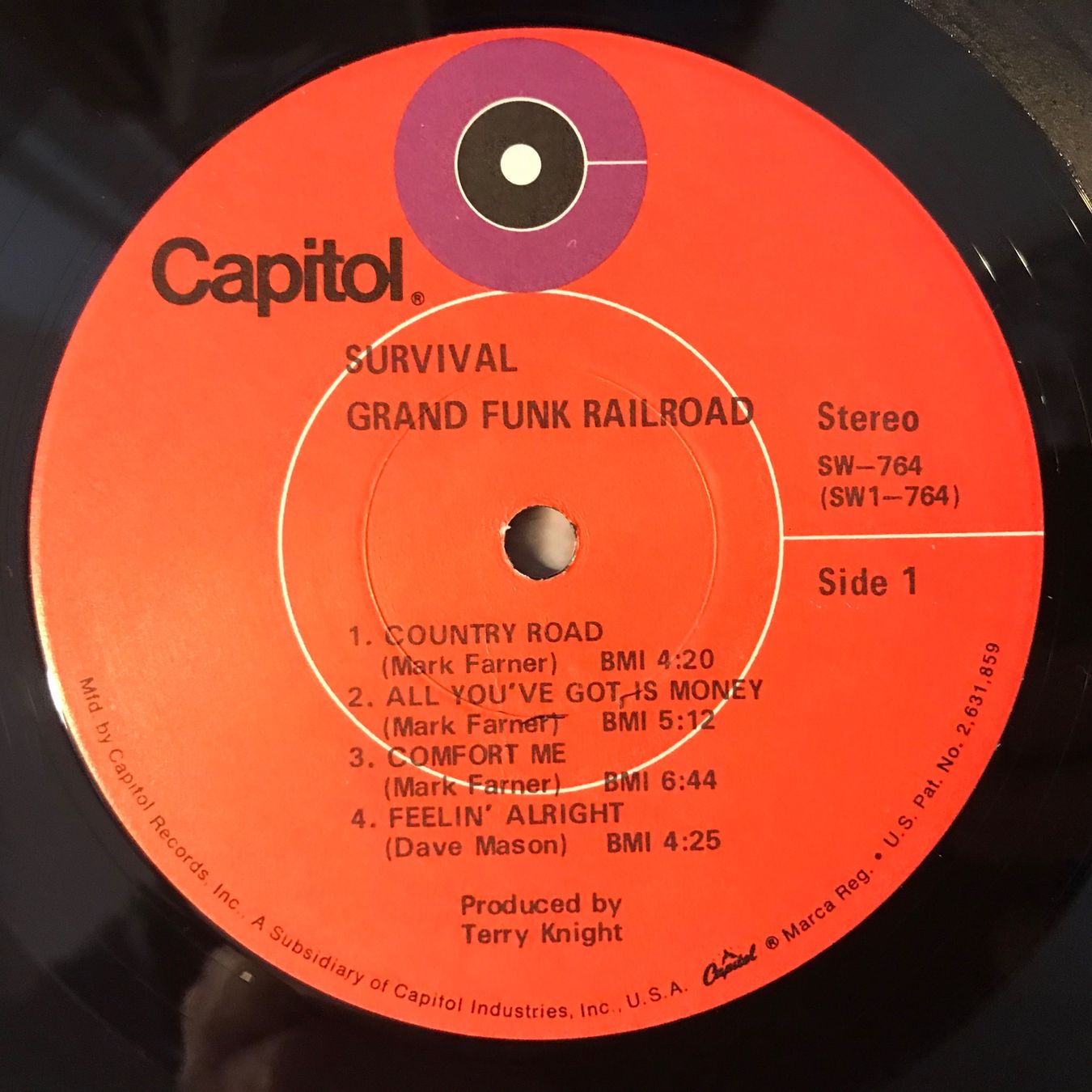 Schallplatten: Grand Funk Railroad - Survival – Gebraucht aus Aesch BL von BlueMusicRecords 3