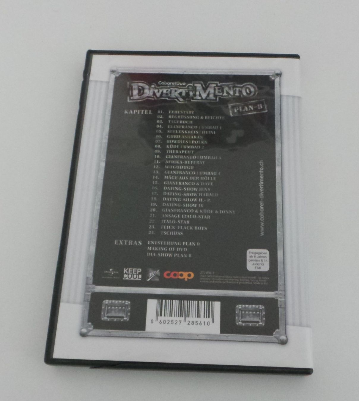 Tutti i DVDs: DVD "Divertimento Plan B" inkl. Bonus CD – Usato da Flamatt venduto da Tattoo18 1