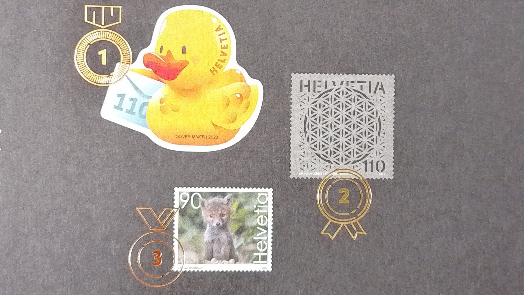 Tutti i francobolli: sondercouvert "die schönste briefmarke 2023" – Nuovo (secondo la descrizione) da Zürich venduto da var_gmw9 2