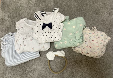 Baby Body-Kleider Set 5-tlg. Grösse 62/68