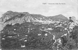 EXOTISCHE Ansichtskarte - uralt und ungewöhnlich: CAPRI