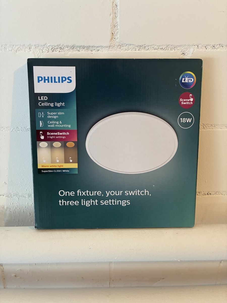 Philips Lampadari & plafoniere: Philips LED Deckenleuchte SuperSlim CL550 SceneSwitch Neu – Nuovo e nell'imballaggio originale da Rüthi (Rheintal) venduto da Mandalorianer