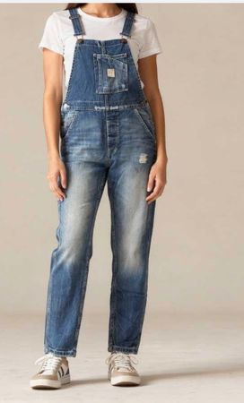 Latzhose Denim von D& S Grösse S Used Look