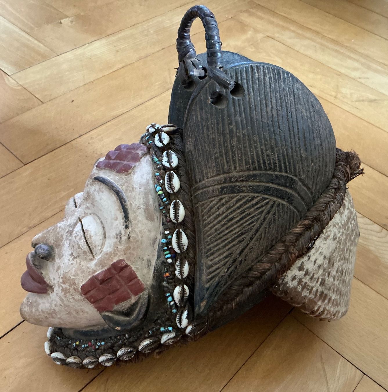 Internationale Kunst: Punu-Maske aus Gabun – Gebraucht aus Pieterlen von LM1446 4