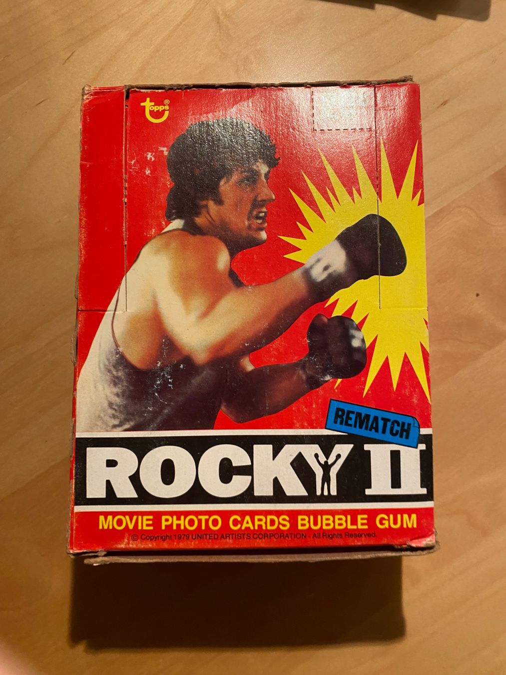 Topps Carte collezionabili: Topps 1979: Rocky 2 Box / Display, 36x Packs – Usato da Unterlunkhofen venduto da PaniNicola