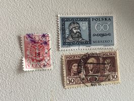 SALE ! Lot Polen Briefmarken ab 1 CHF (Gratis-Versand)
