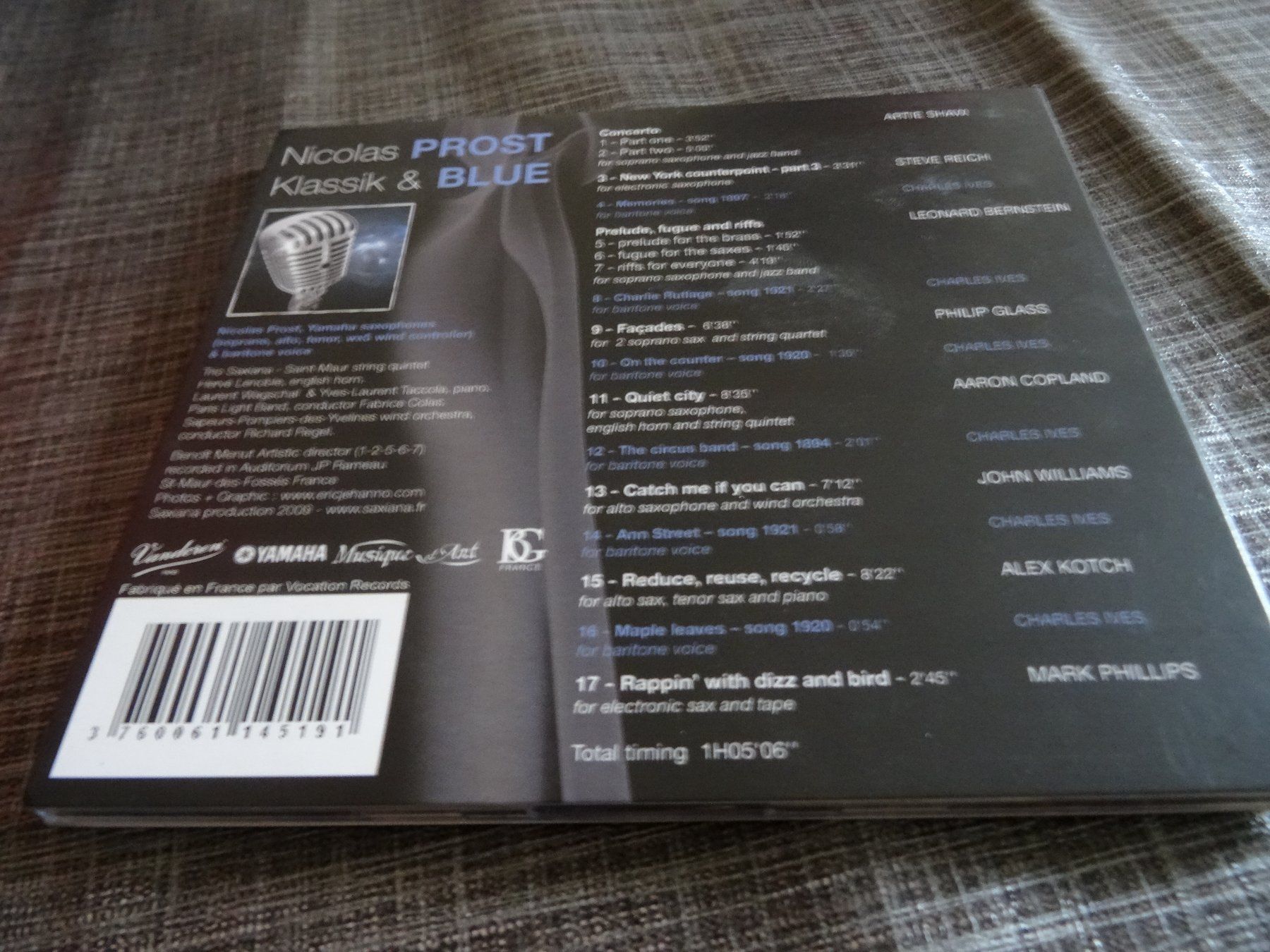 CDs: Nicolas Prost - Klassik & Blue CD – D'occasion à Olten par Disc-Ausverkauf 1