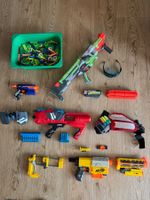 NERF Spielzeug Waffen Sammlung inkl. viele Schüsse