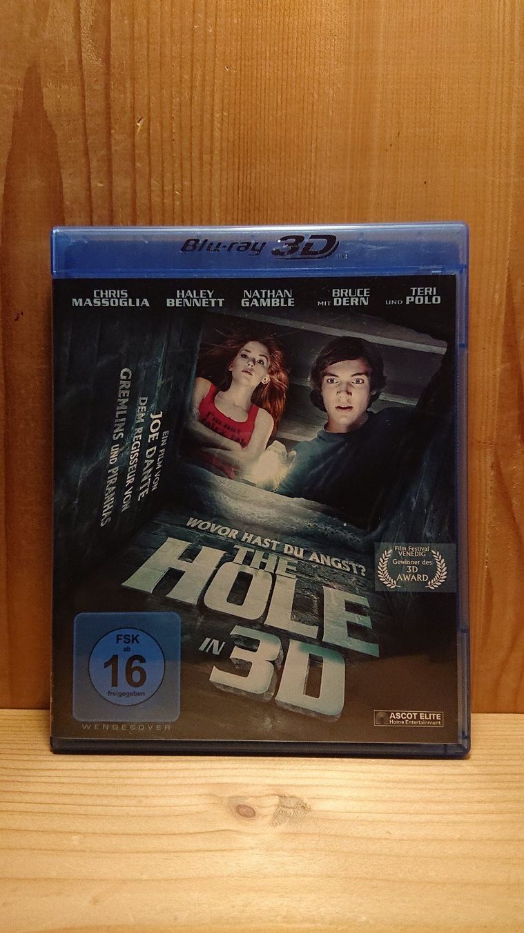 Alle DVDs: THE HOLE in 3D Blu-Ray – Gebraucht aus Wilderswil von Exebub