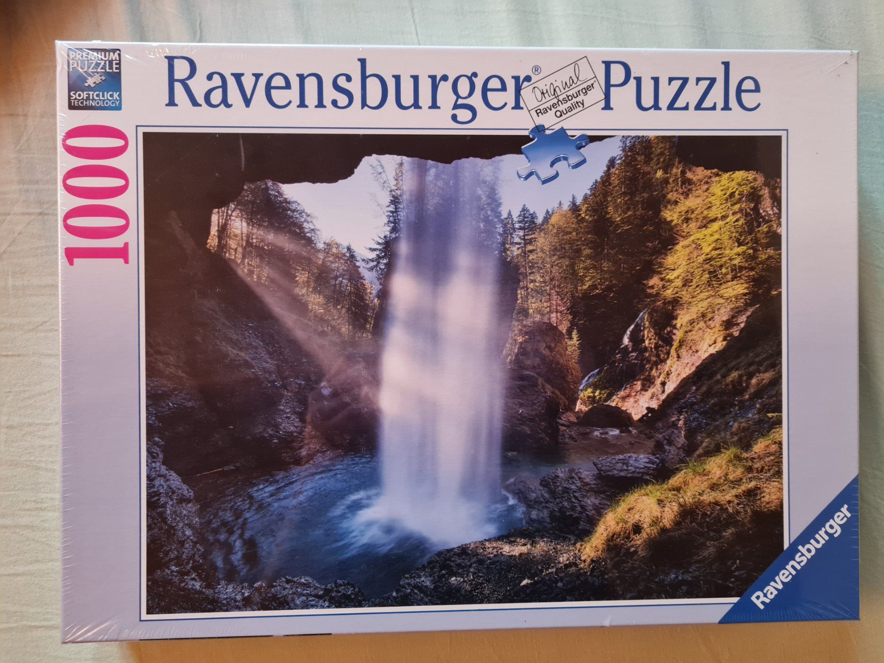 Ravensburger Puzzle: Neues Puzzle "Wasserfall Berglistüber" – Nuovo e nell'imballaggio originale da Ochlenberg venduto da Crashdown