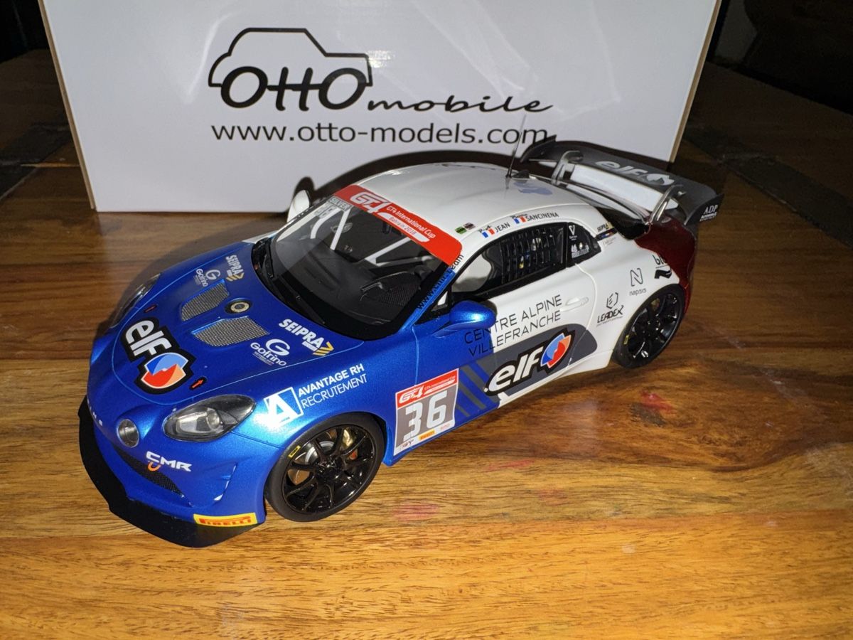 Otto Models Modellini d'auto: Alpine A110 GT4 1/18 Ottomobile ot352 – Nuovo (secondo la descrizione) da Biel/Bienne venduto da Cacheux