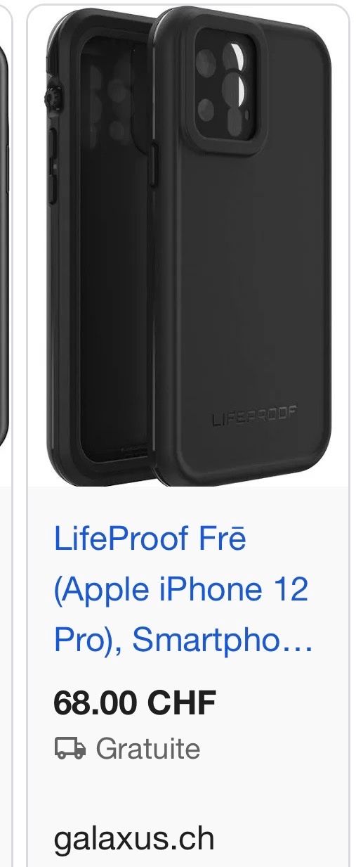 Lampade & Macchine fotografiche: Coque de protection waterproof choc prof iphone 12 pro – Usato da Onex venduto da d10p 7