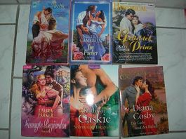 6 hstorische Liebesromane (Paket 1)