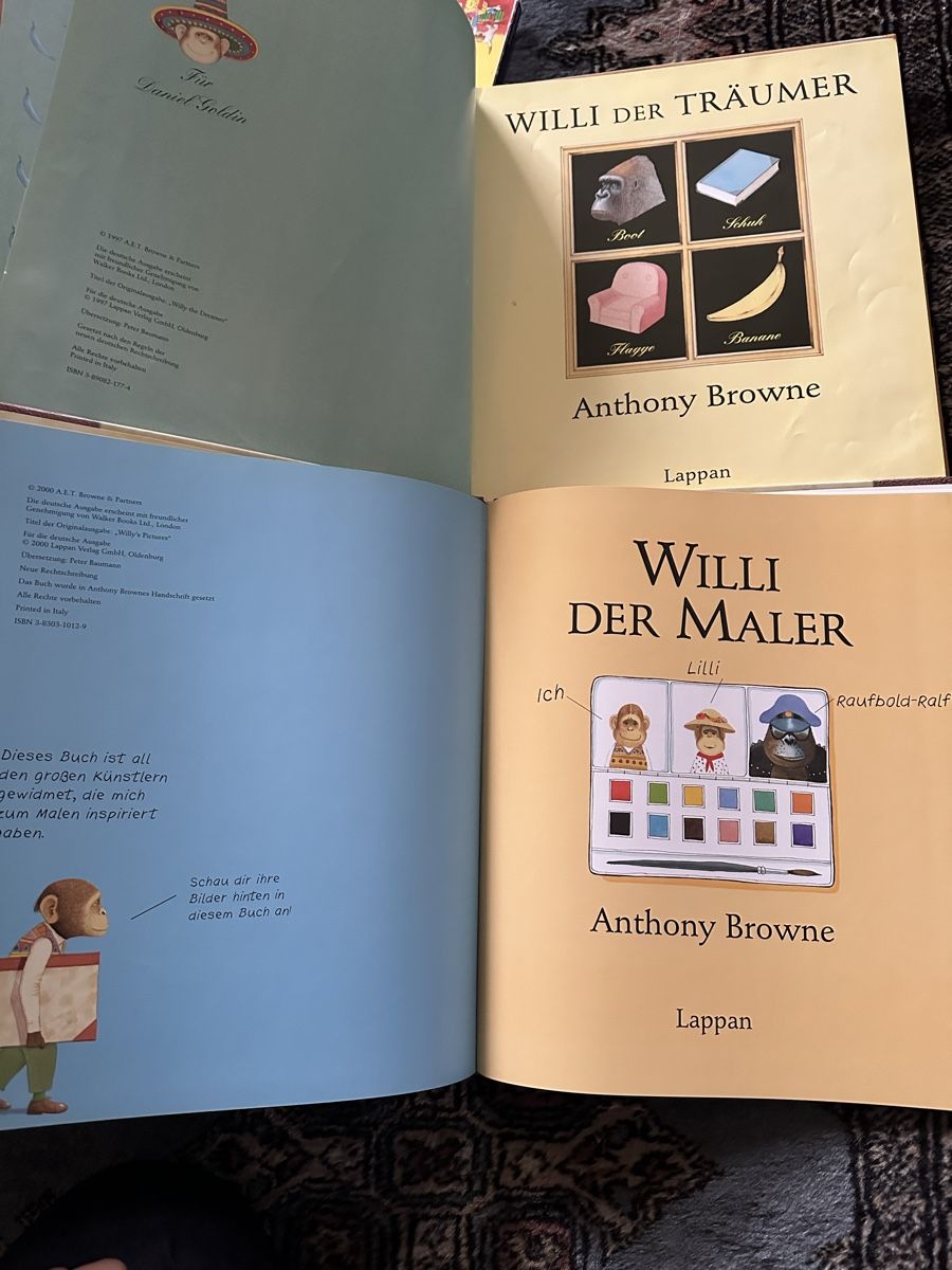 Bücher: ANTHONY BROWNE 2 Bücher – Gebraucht aus Uster von bek_v2ct 1