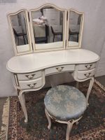 1 Schminktisch französischen Barockstil mit Hocker