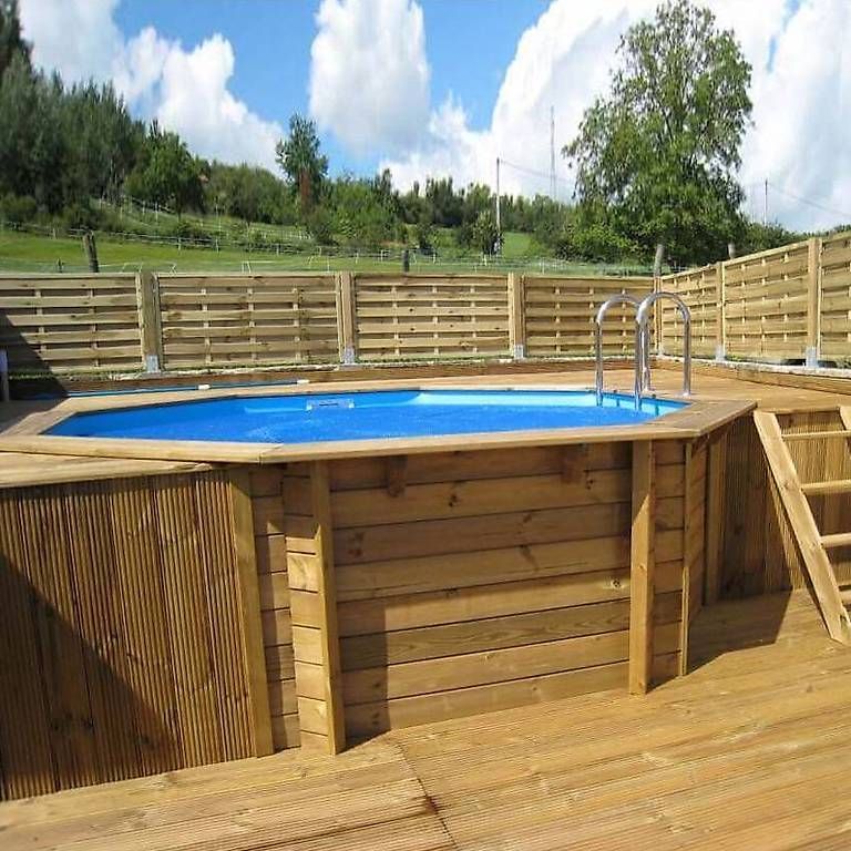 Piscine: Piscine Bois Ubbink Océa. – Usato da Lausanne venduto da UniDecoCasa