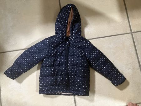 Winterdaunenjacke Mädchen 86/92