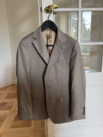 Alexander Sachs Suit, Loro Piana Fabric, Size: 48/40 Tasmani