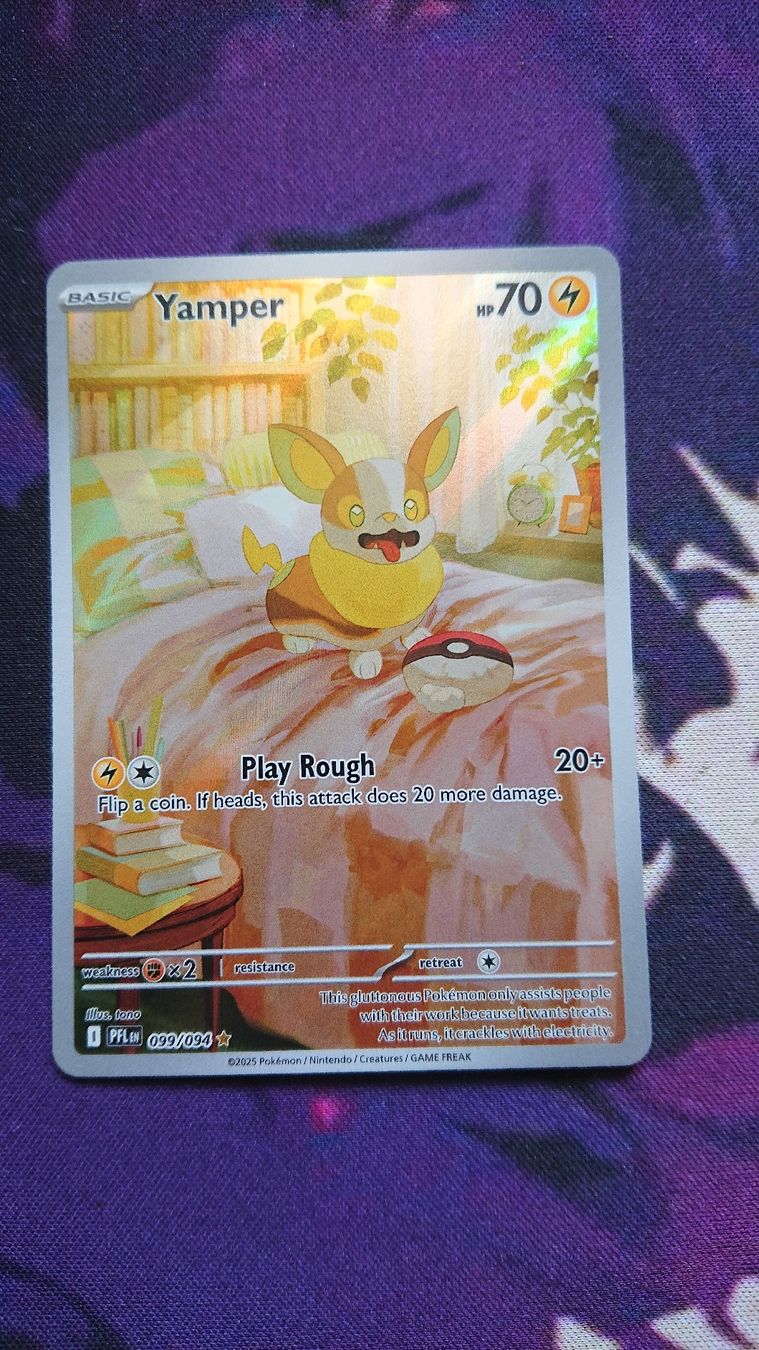 Pokémon Sammelbilder & Trading cards: Yamper 099/094 PFL EN – Neu (gemäss Beschreibung) aus Chur von FreakofRarity