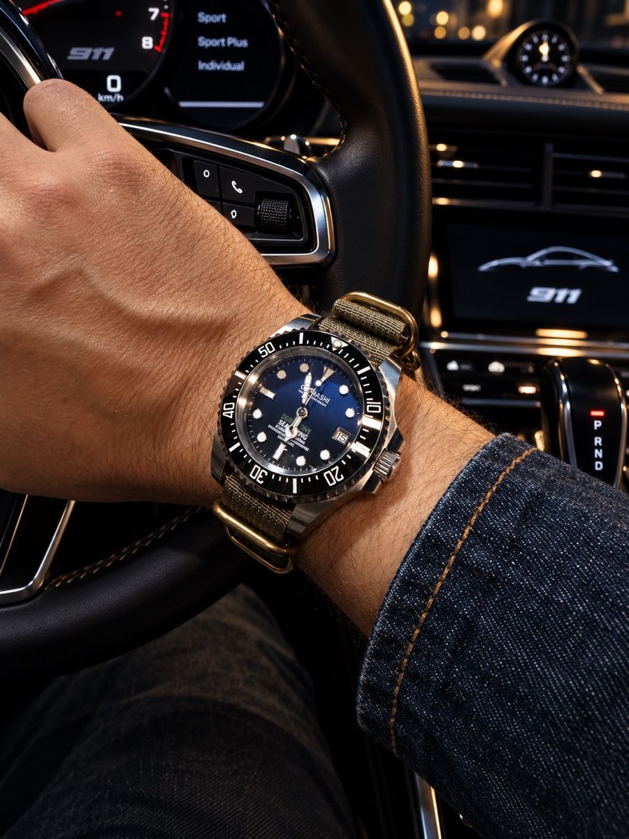 Uhren: OUMASHI Deep Dive Automatic Uhr – Gebraucht aus Reinach AG von VaultEleven 2