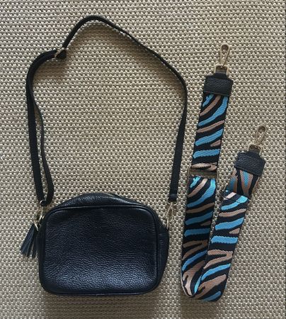 Leder Täschli mit wechsel gürtel💙