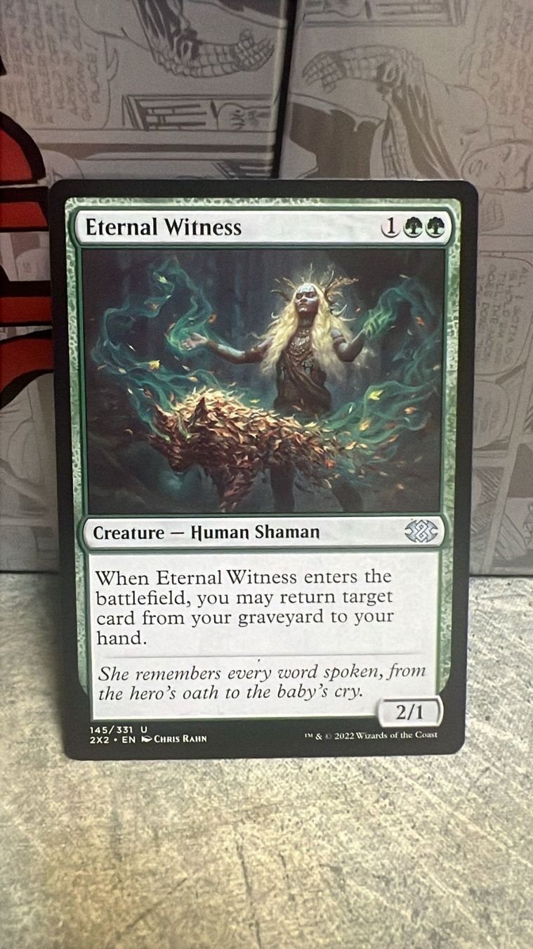 Magic The Gathering Carte collezionabili: Eternal Witness – Nuovo (secondo la descrizione) da Wilen b. Wollerau venduto da GarruksShop