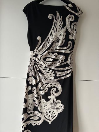 Ralph Lauren leichtes schwarzes Etuikleid
