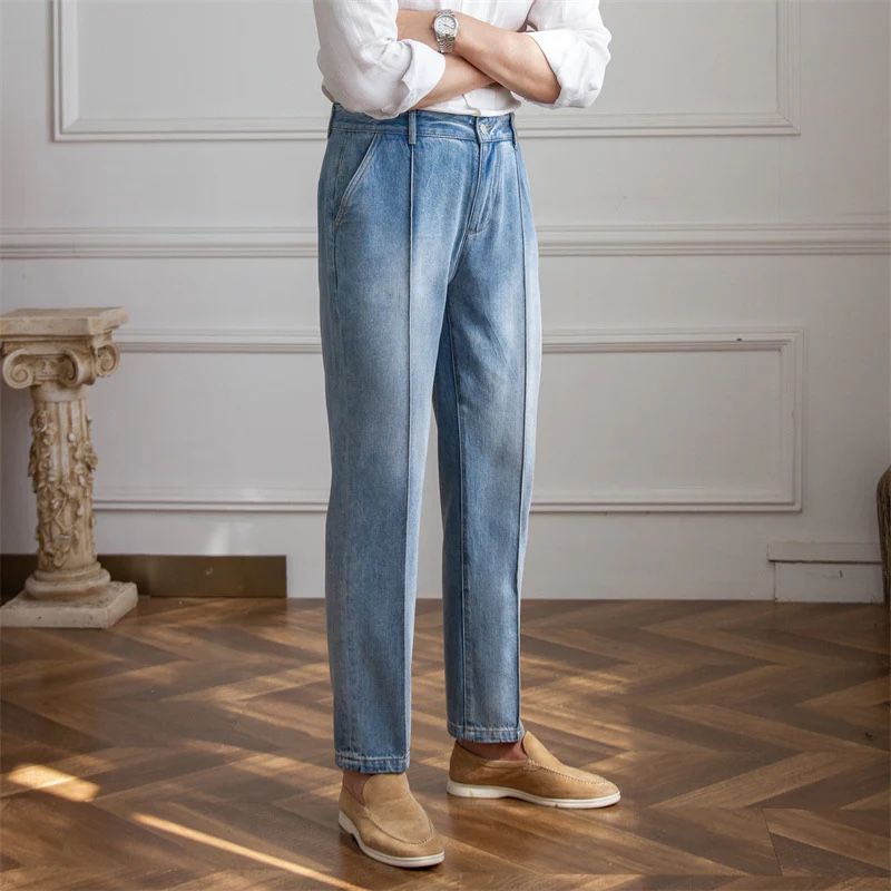 Jeans: DENIM SINGLE PLEATED TROUSER – Nuovo e nell'imballaggio originale da Zürich venduto da Grothschild 2