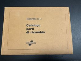 Lambretta 150 LD Teilekatalog / Catalog - Rarität!