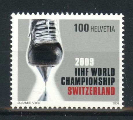 Tutti i francobolli: 2009, Eishockey-Weltmeisterschaft ** (1) – Usato da Willisau venduto da Vollstempel