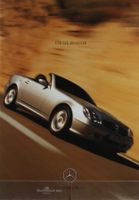 PROSPEKT | MERCEDES SLK ALLE MODELLE TYP R 170 | AB 02.2000