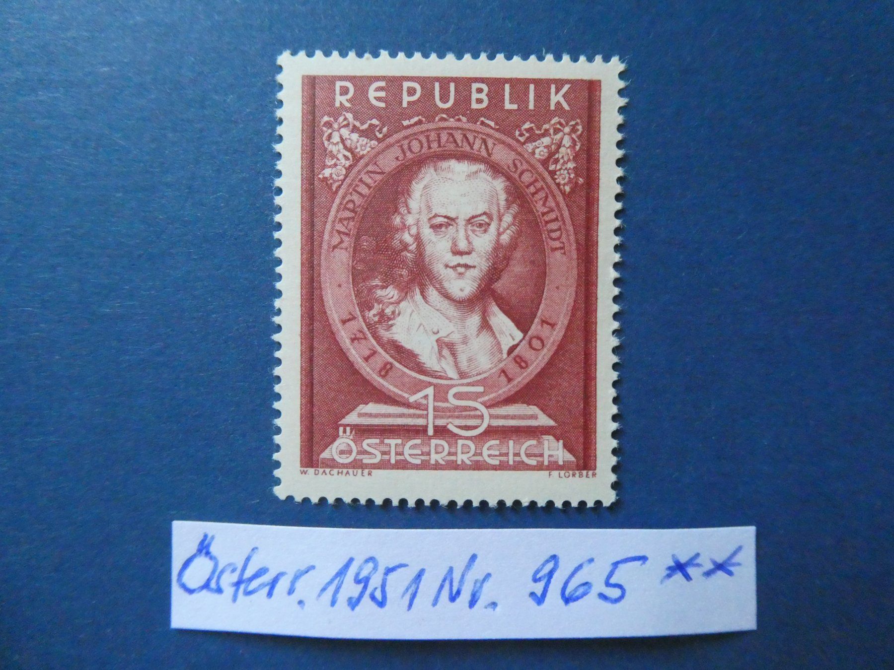 Tutti i francobolli: Österreich 1951 Nr. 965 postfrisch ** – Usato da Lausen venduto da Herbamare01