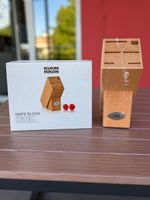 Kuhn Rikon Messerblock Holz neuwertig mit Verpackung