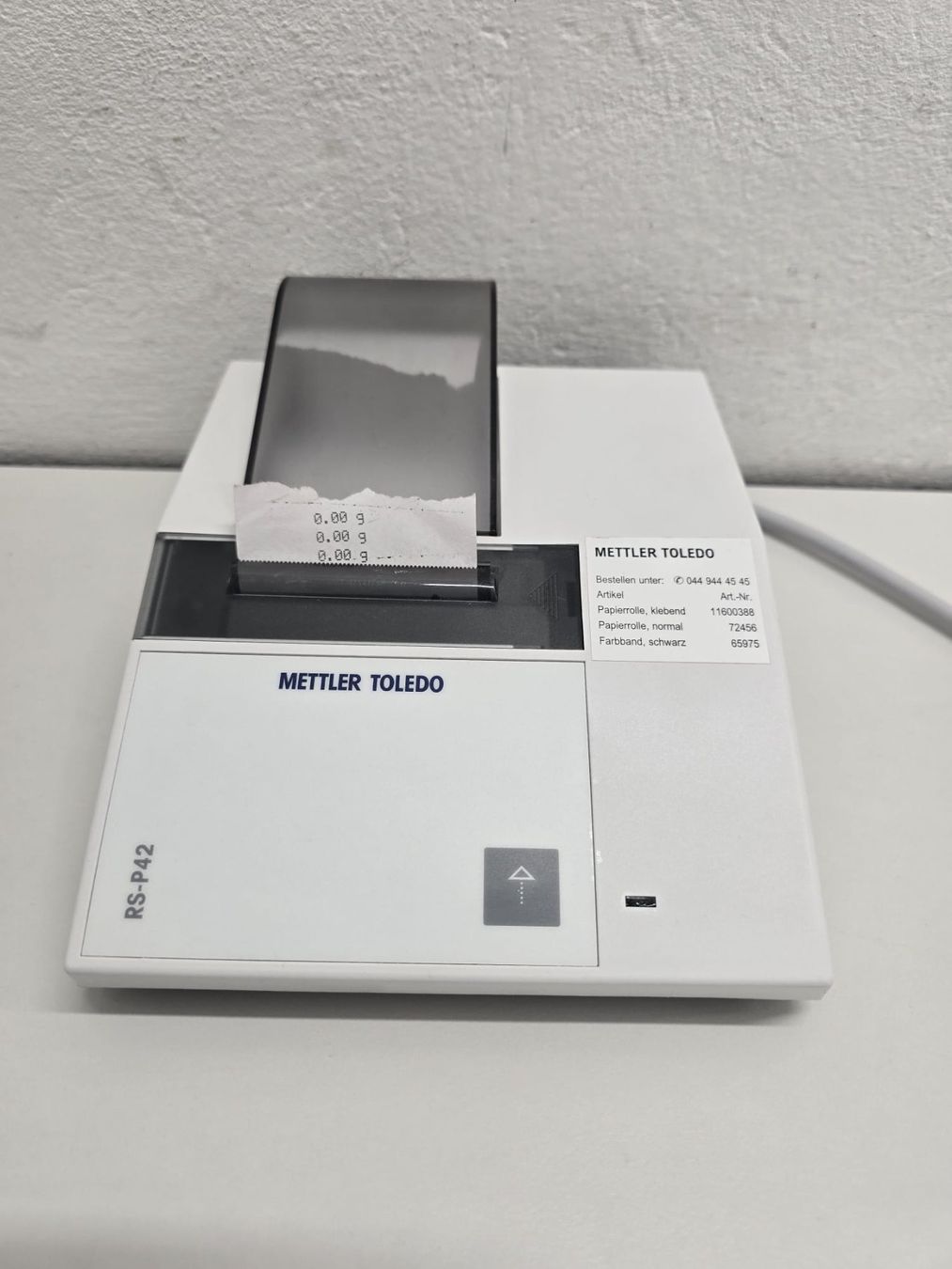 Stampanti: Mettler Toledo RS-P42 printer – Usato da Niederdorf venduto da LeptonAG_Labor 1