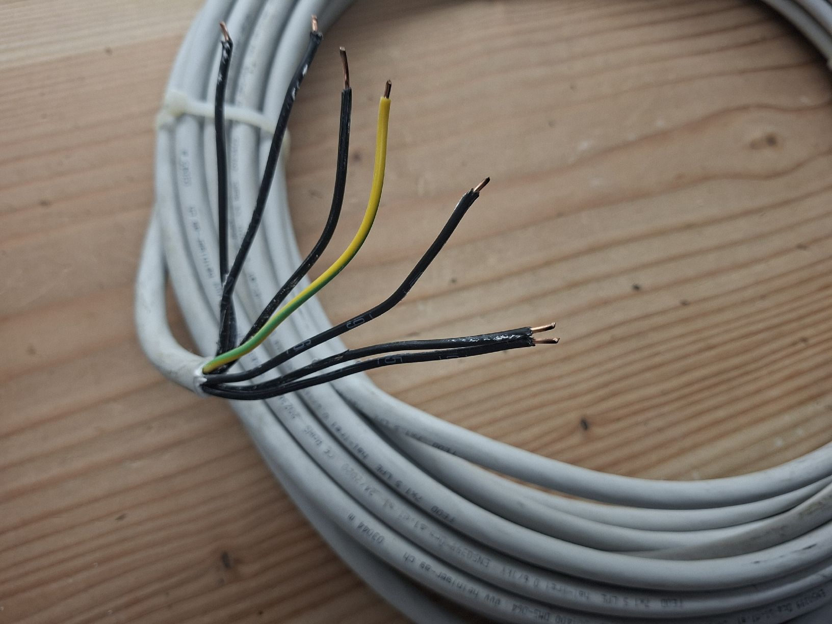 Kabel: FE0 Kabel 7x1.5mm² ca. 14 Meter – Neu (gemäss Beschreibung) aus Neunkirch von MaElekt 1