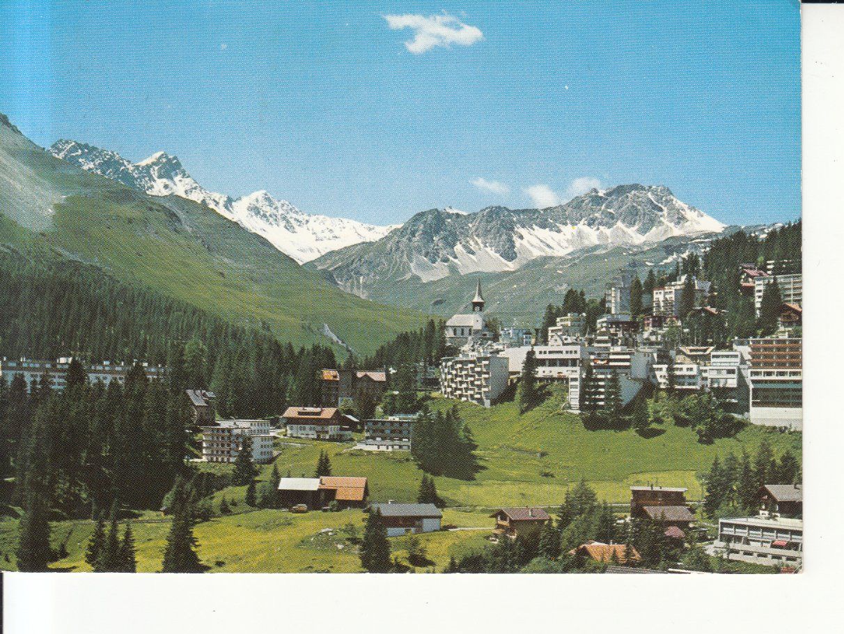 Cartoline postali: Arosa ca. 1970 – Usato da Bürglen TG venduto da StampGraf