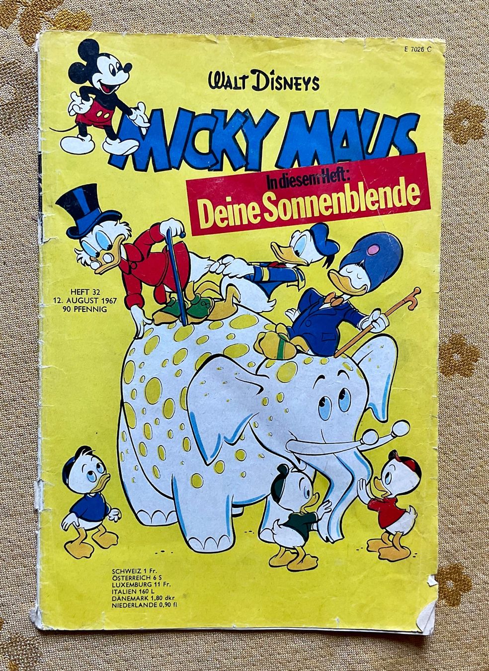 Comics: Micky Maus Heft Nr 32 von 1967 – Gebraucht aus Endingen von nathan05